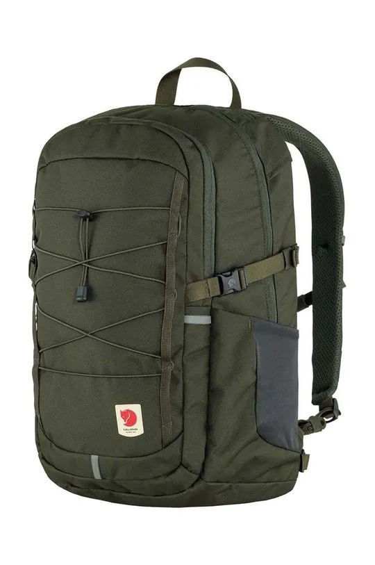 Fjallraven backpack Skule 28 green color