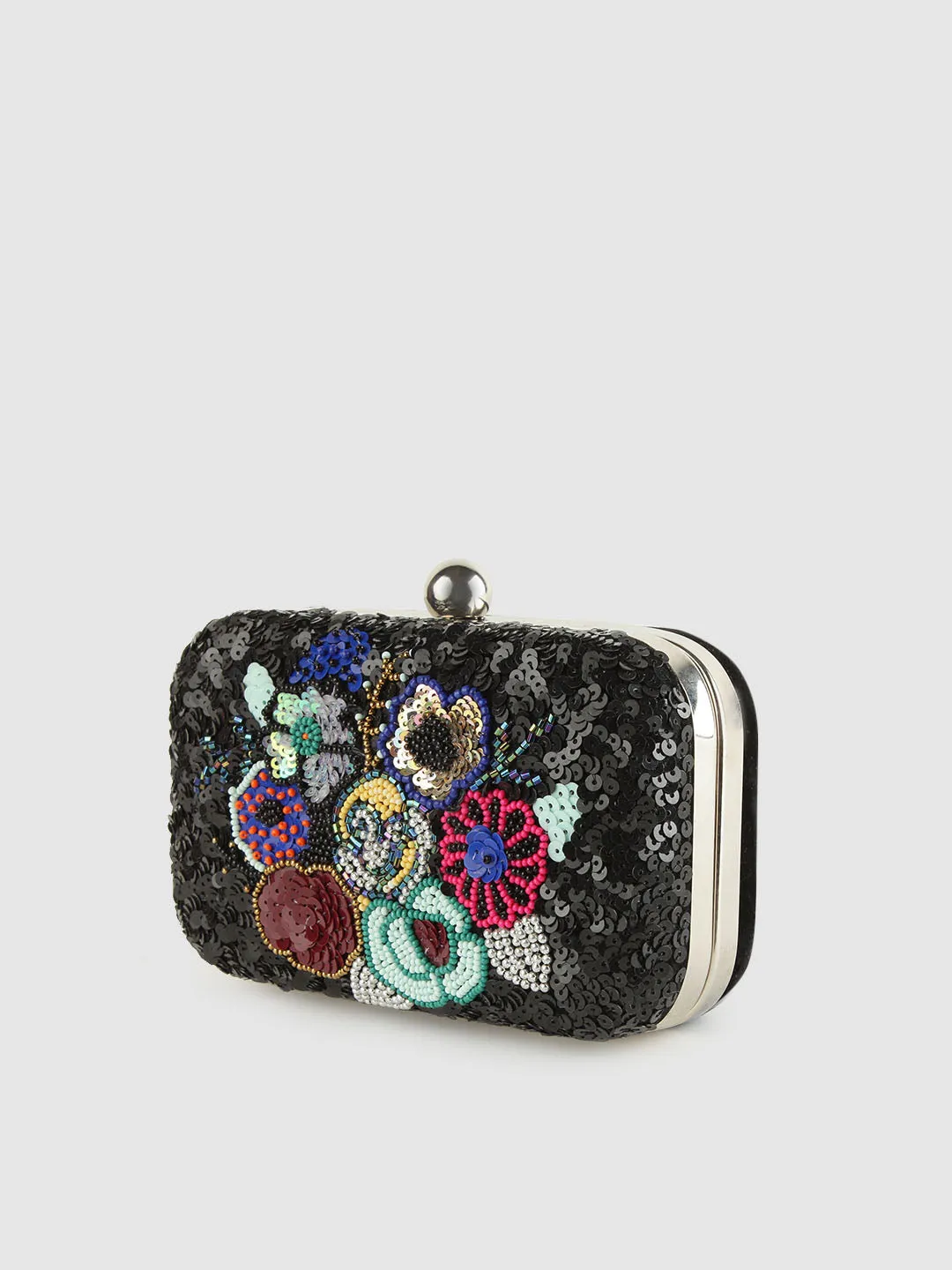 Floral Box Clutch