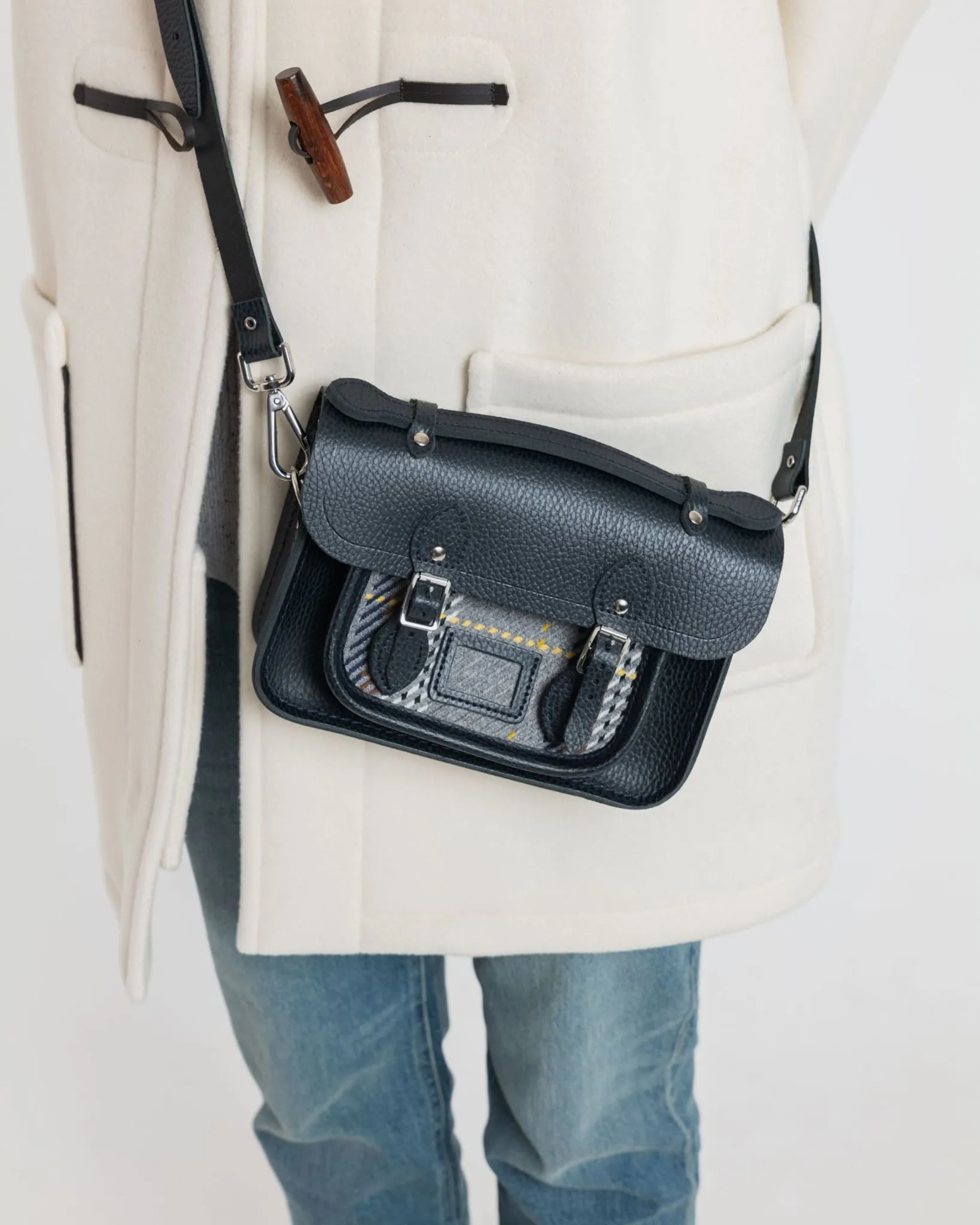 Gloverall X Cambridge Satchel The Mini Navy