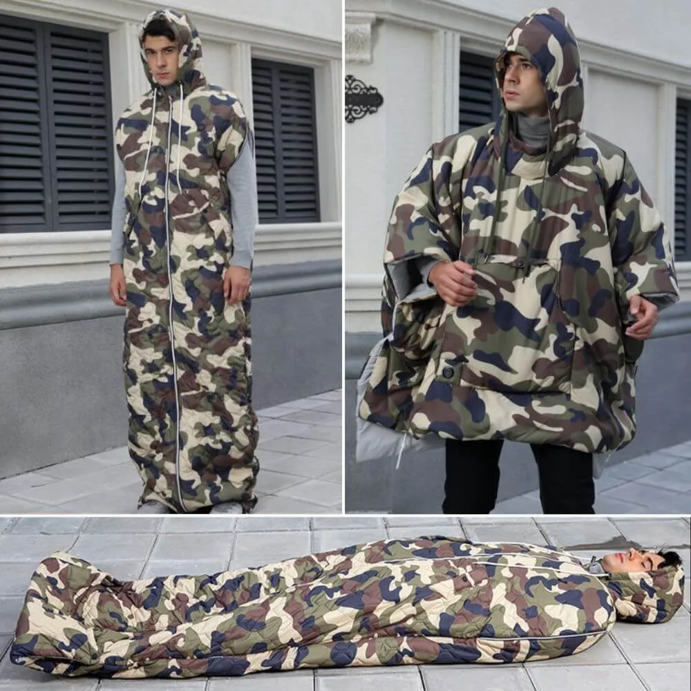 GoCampBag - Heated Sleeping Bag Poncho