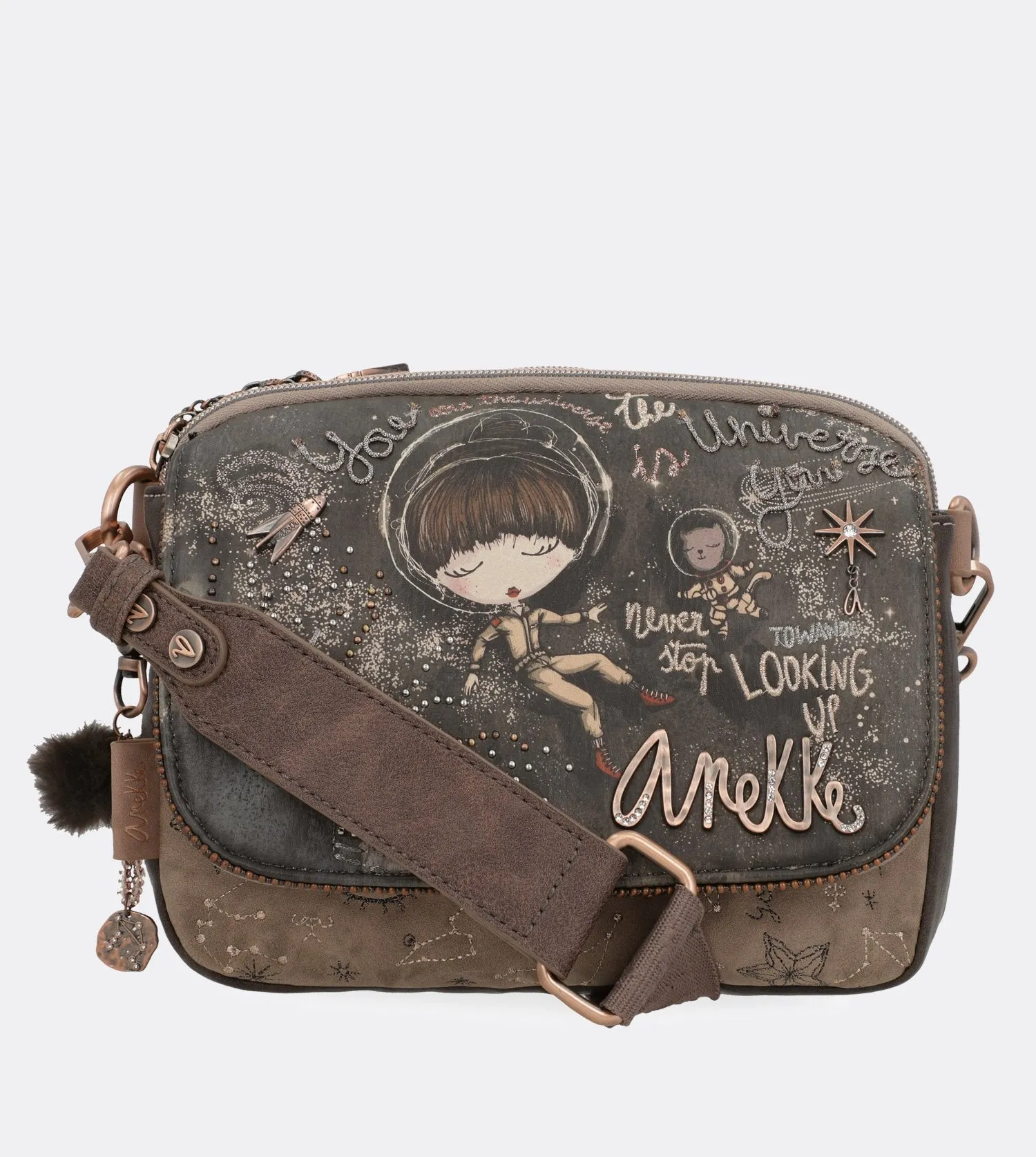 Gorgeous little universe crossbody bag