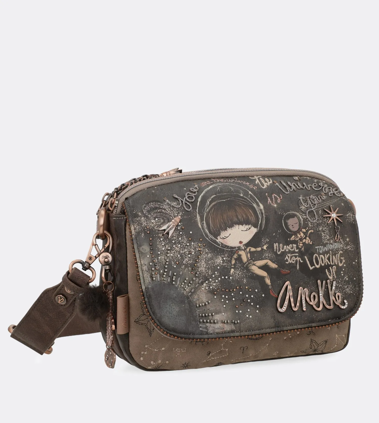 Gorgeous little universe crossbody bag