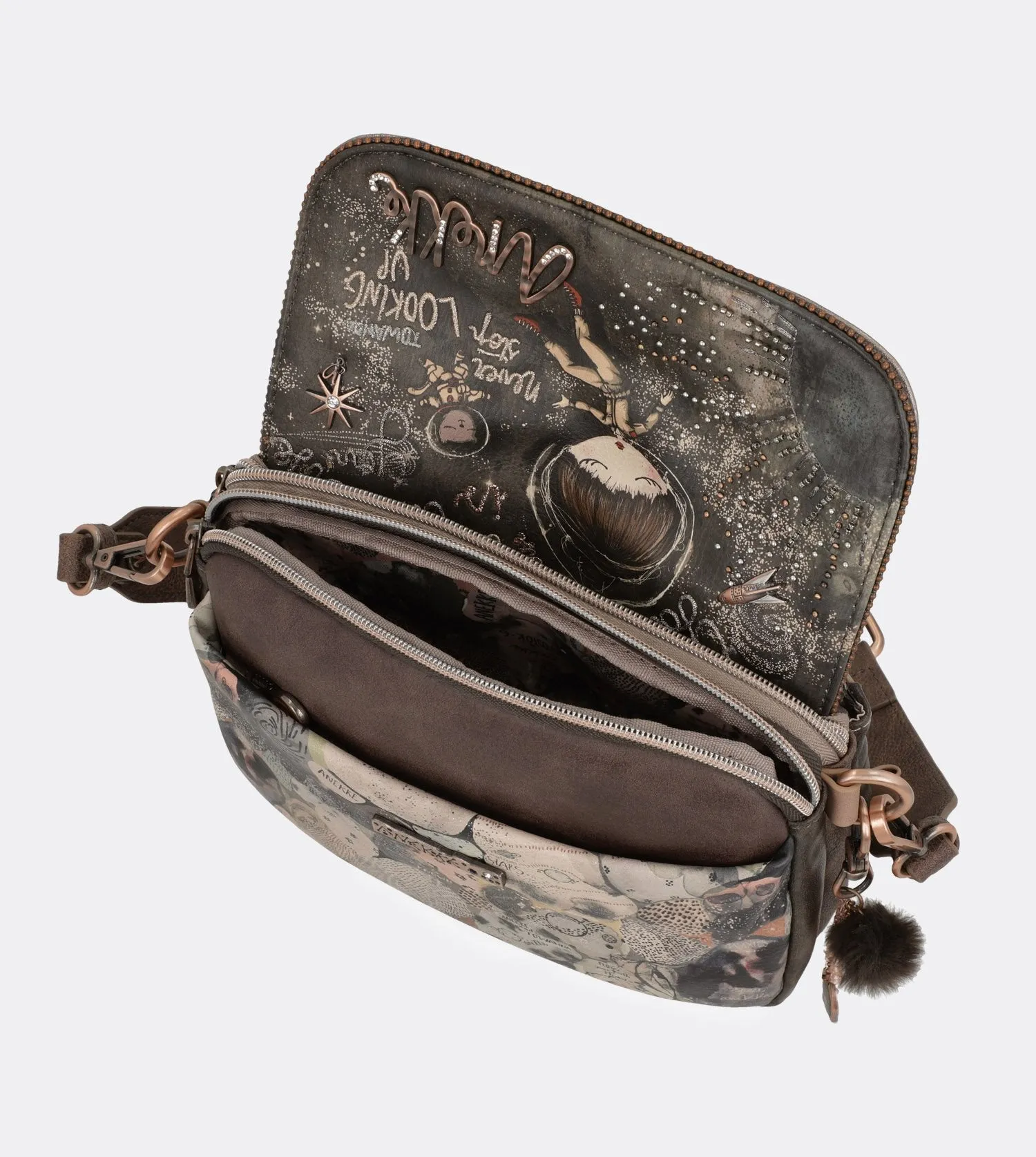 Gorgeous little universe crossbody bag