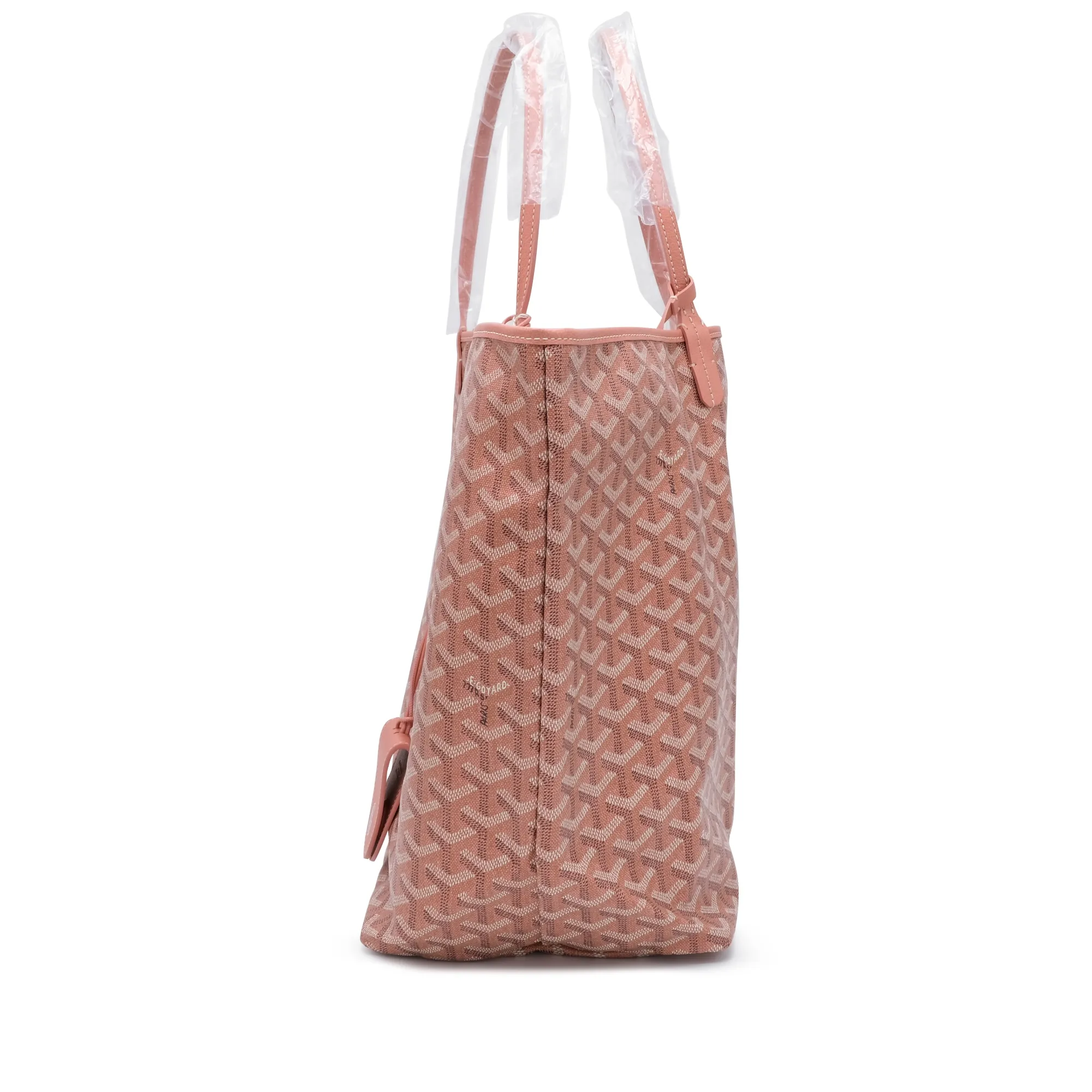 Goyard Pearly Coral Goyardine Canvas and Chevroches Calfskin Saint Louis GM Tote, 2024