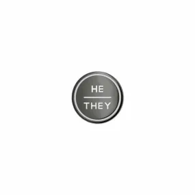 He / They Pronoun Pin