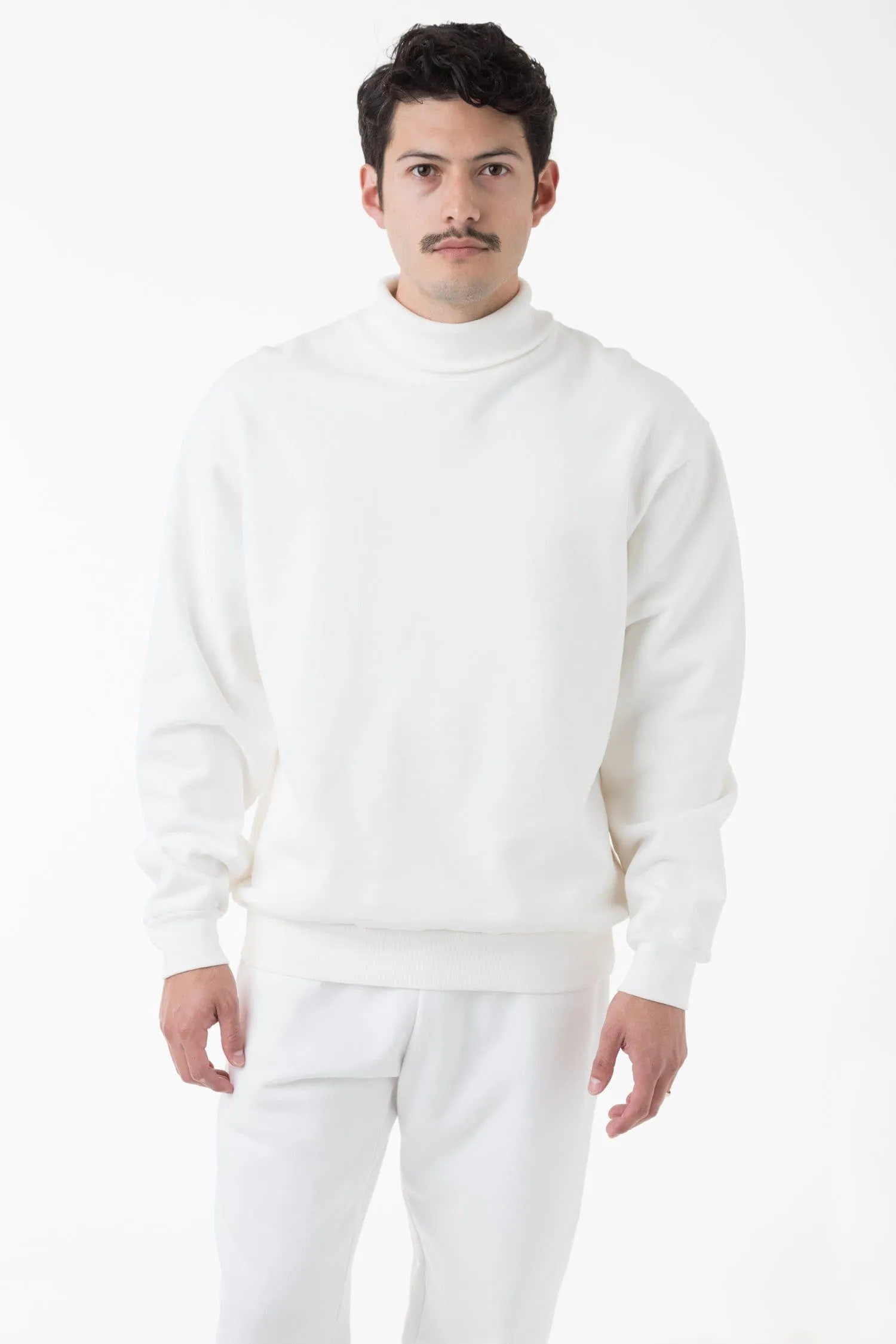 HF13GD - 14 oz Heavy Fleece Turtleneck Sweatshirt