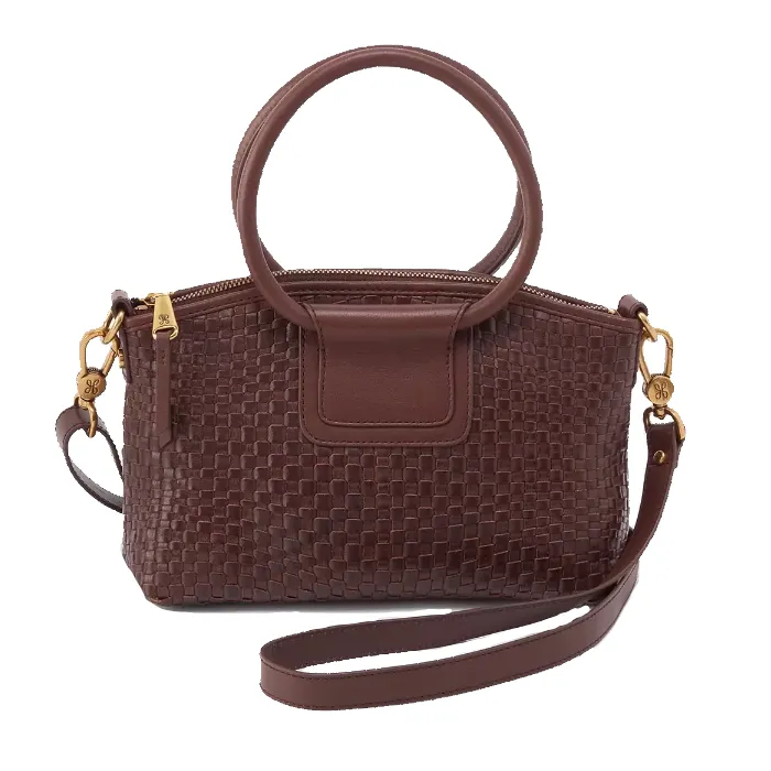 Hobo Sheila Pecan Top Zip Crossbody