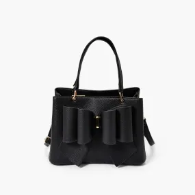 Instant Shipping! Jenna Bow Satchel: Black