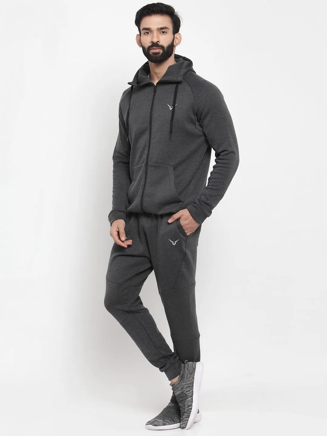 Invincible Men's Athleisure Tech Fleece Premium Tracksuit