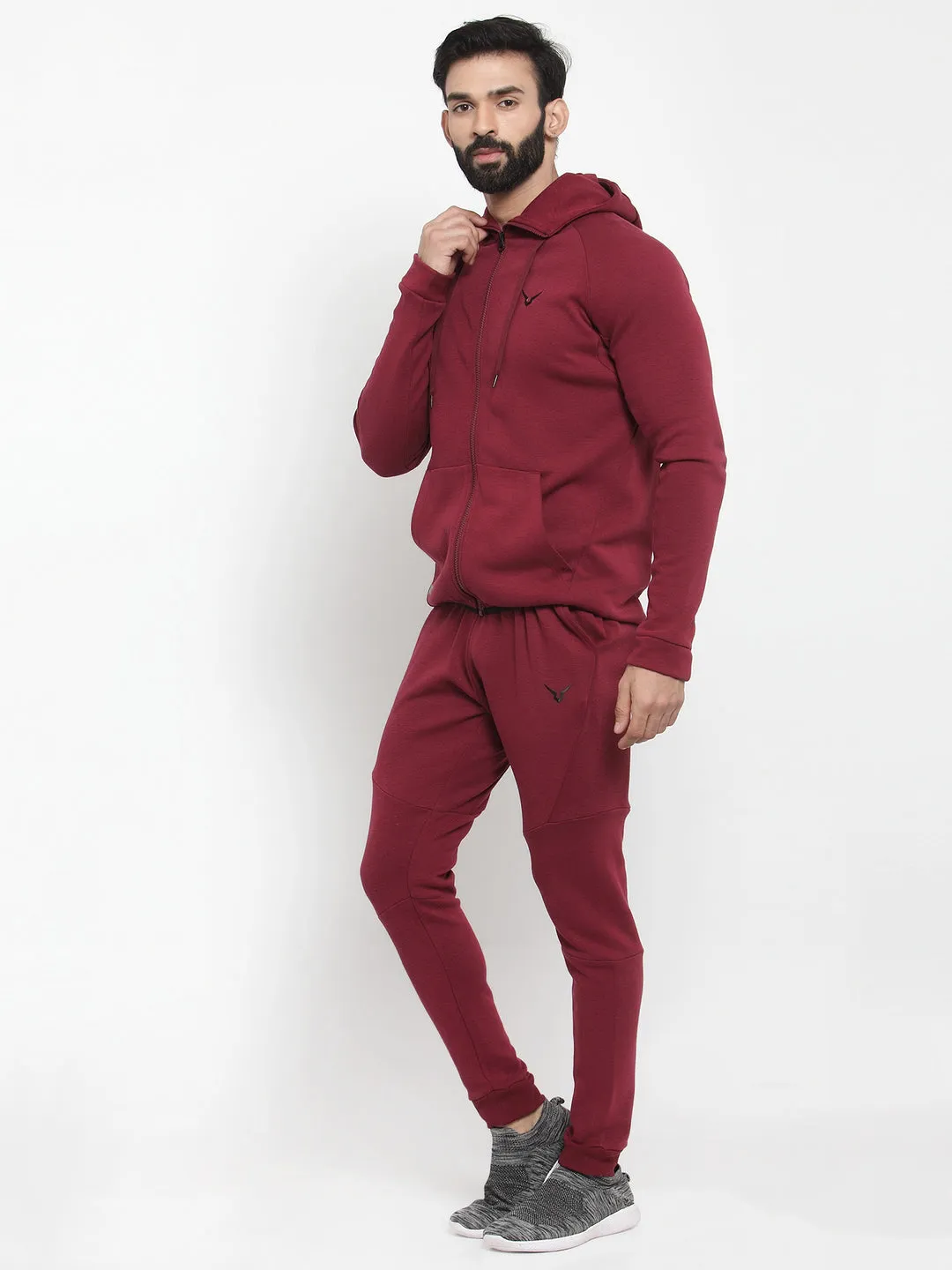 Invincible Men's Athleisure Tech Fleece Premium Tracksuit