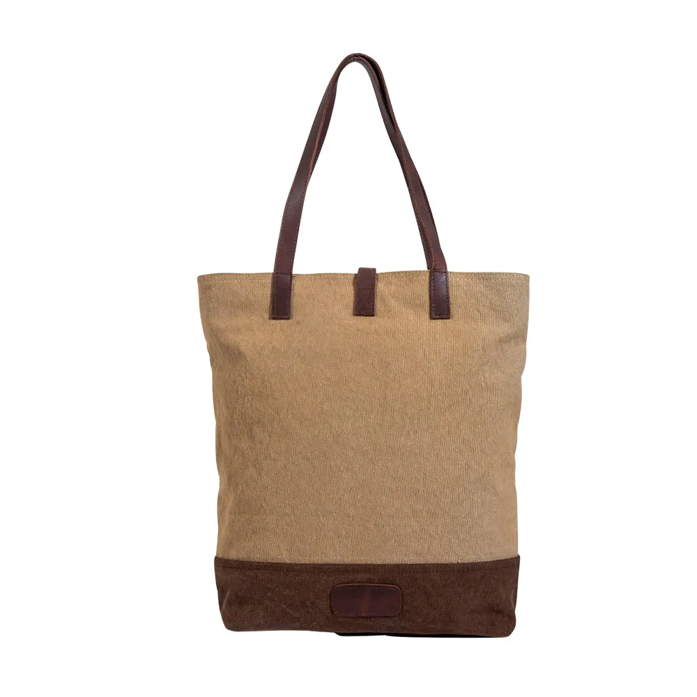 La Couspaude Vintage-Look Tote Bag