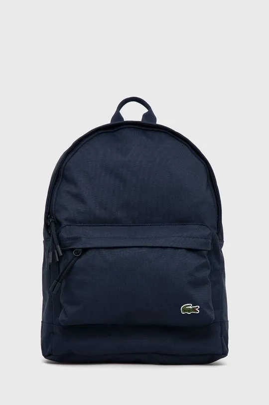 Lacoste backpack men’s navy blue color