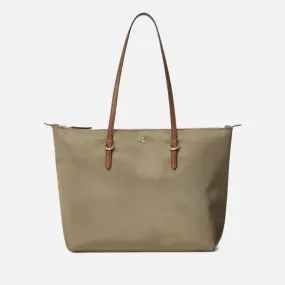 Lauren Ralph Lauren Keaton Twill Medium Tote Bag