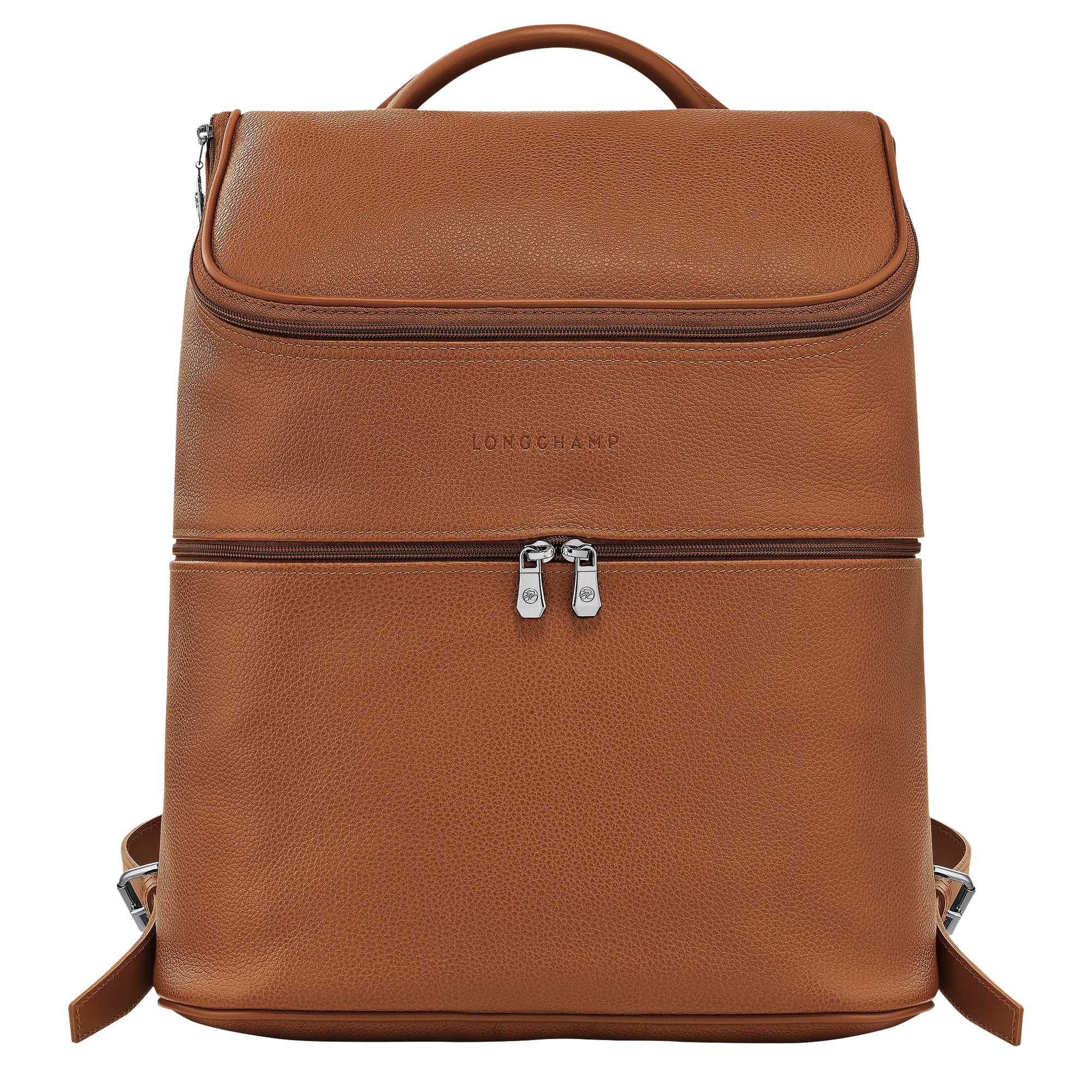 Le Foulonné Backpack Caramel - Leather