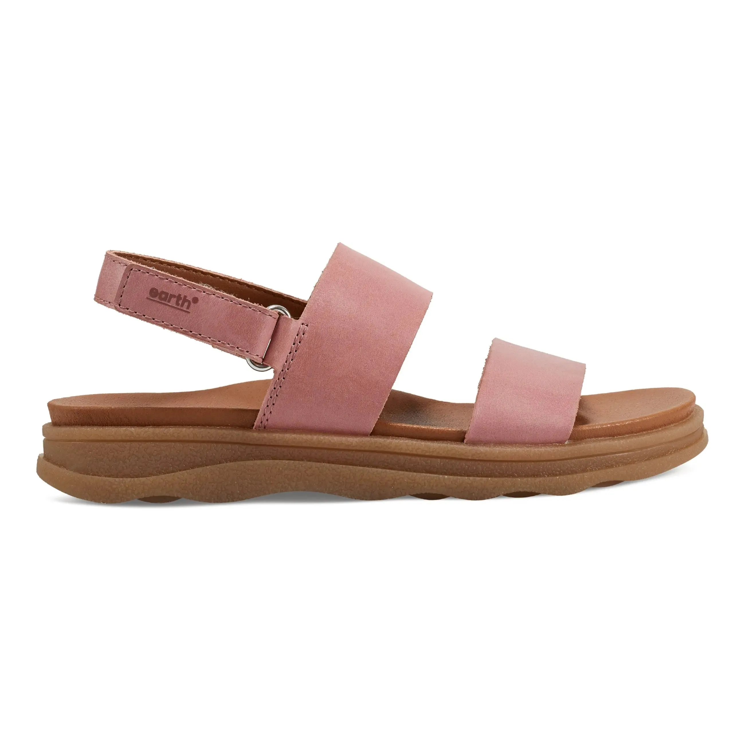 Leah Round Toe Strappy Casual Flat Sandals