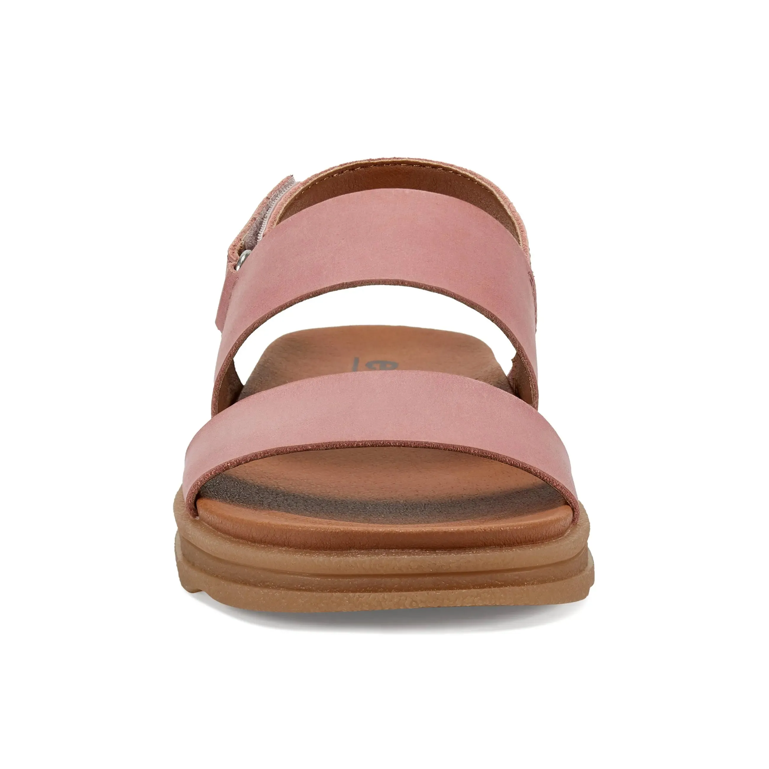 Leah Round Toe Strappy Casual Flat Sandals