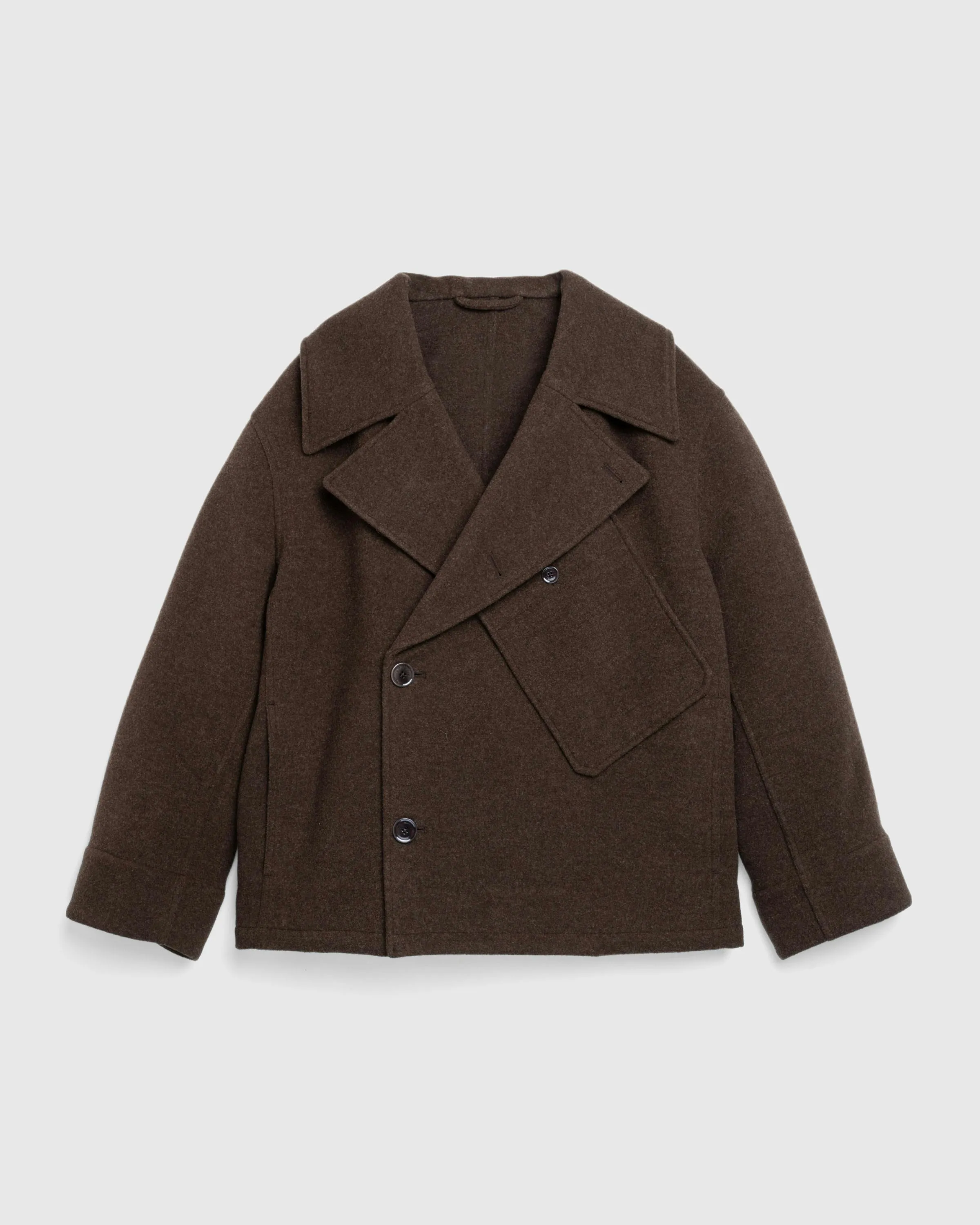 Lemaire – Dispatch Peacoat Brown Chine | Highsnobiety Shop