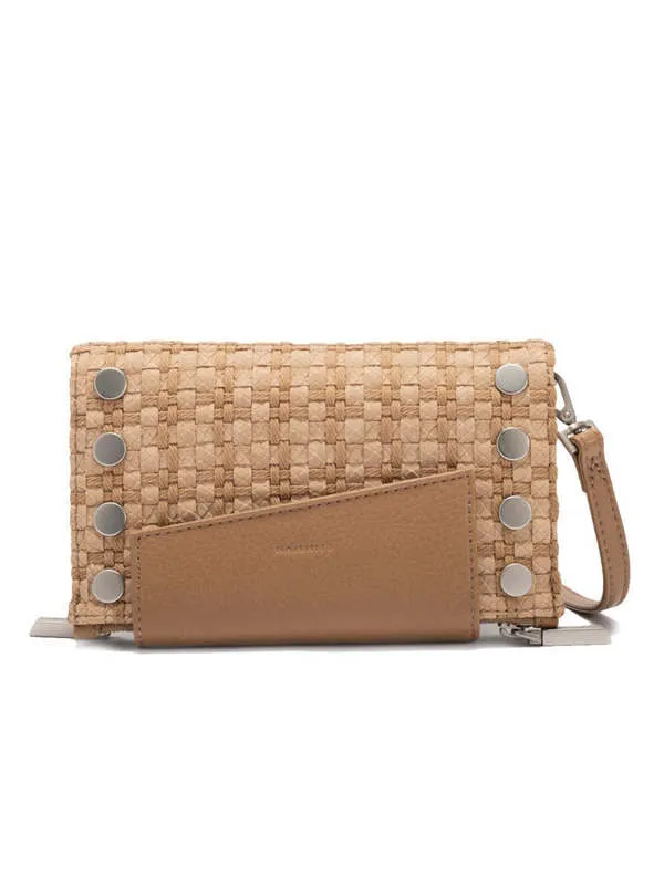 Levy clutch crossbody Bag- Carpenter's Weave