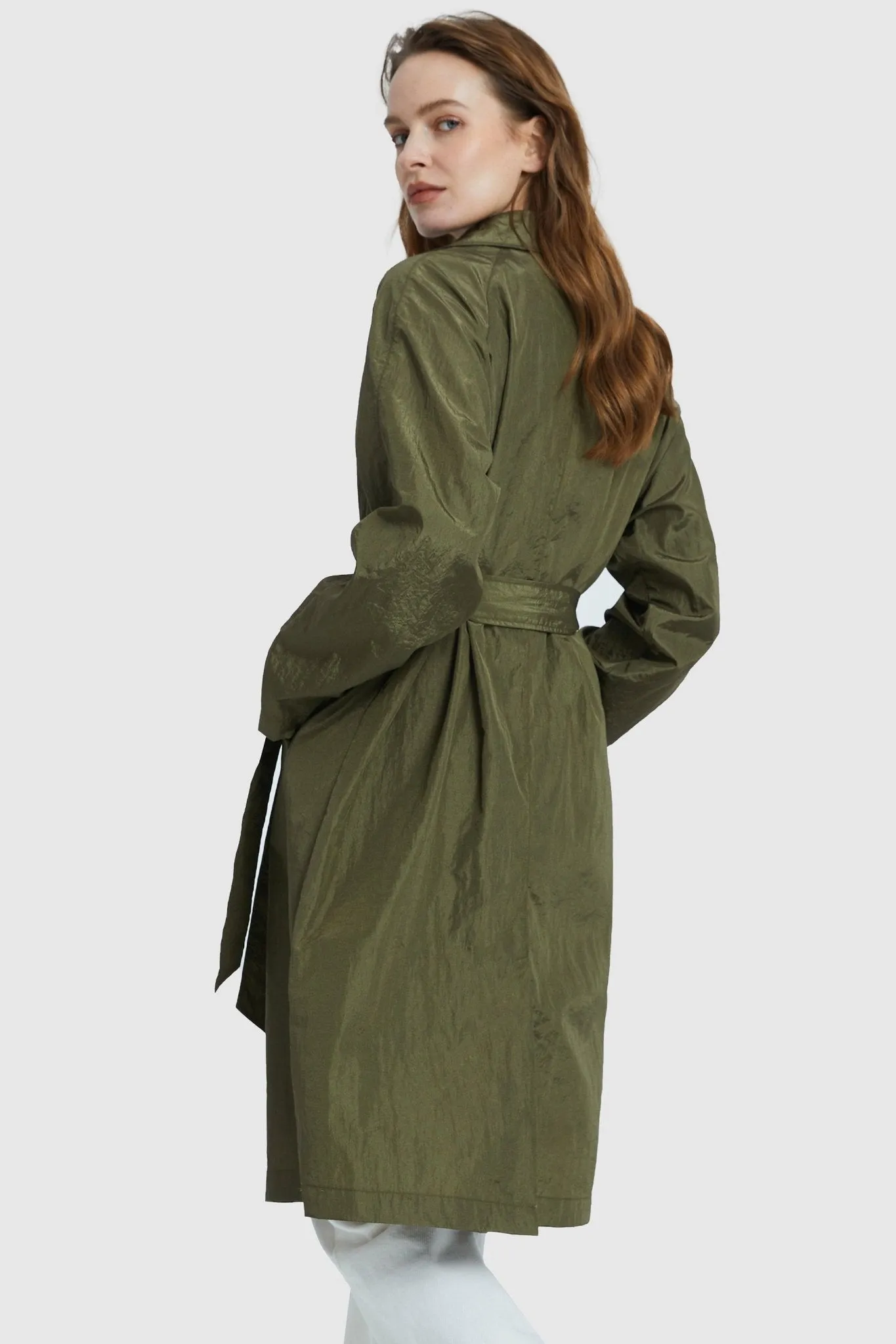 Lightweight Lapel Trench