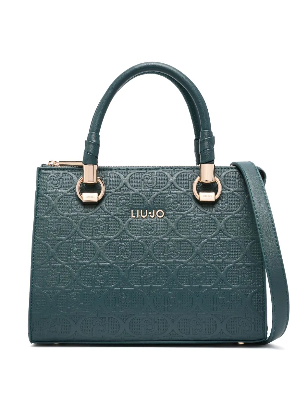 LIU JO small Manhattan tote bag - Green