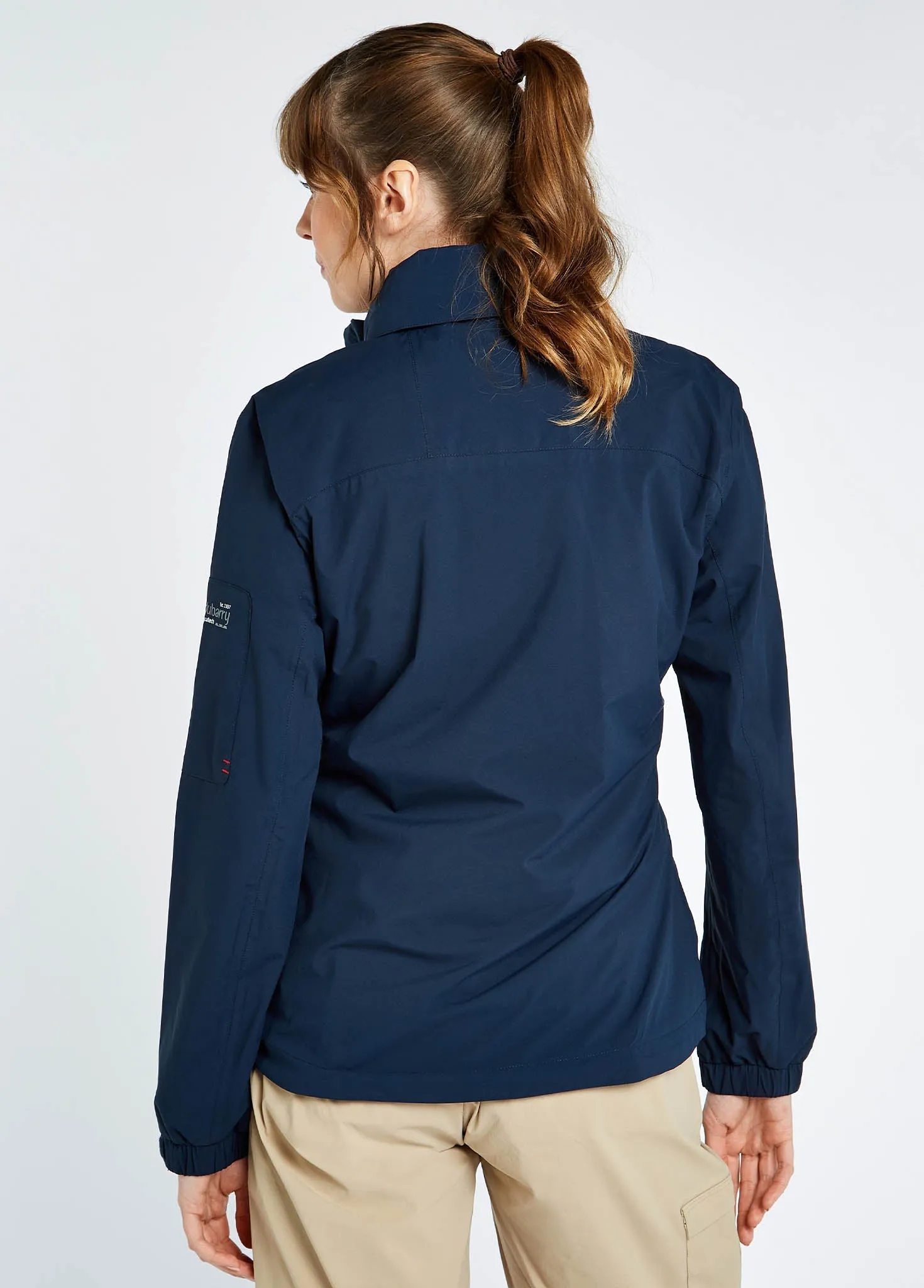 Livorno Women's Fleece-lined Crew Jacket - Navy