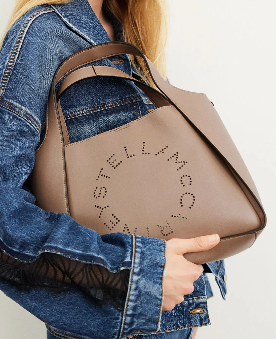 Logo Crossbody Tote Bag