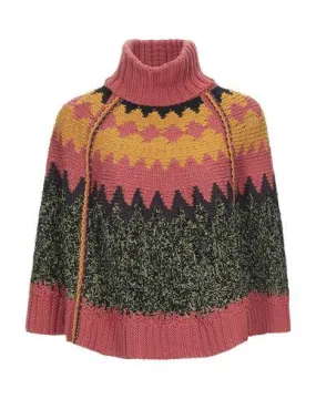 M Missoni Women Capes & ponchos Rust M INT