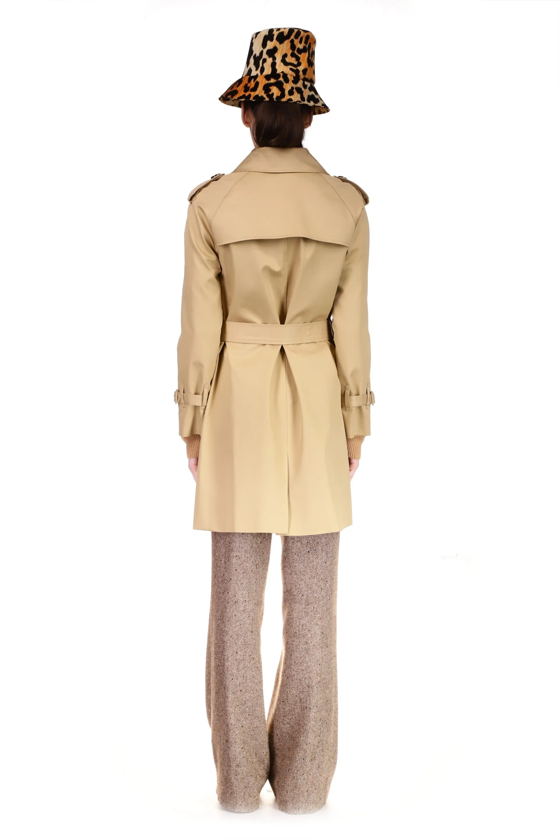 'MARIE ANTOINETTE' KHAKI TRENCH