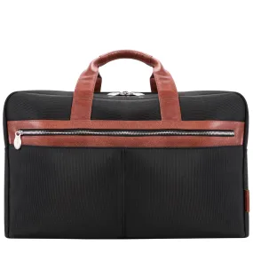 McKlein USA Wellington 21 Nylon Two-Tone Dual-Compartment Laptop & Tablet Carry-All Duffel