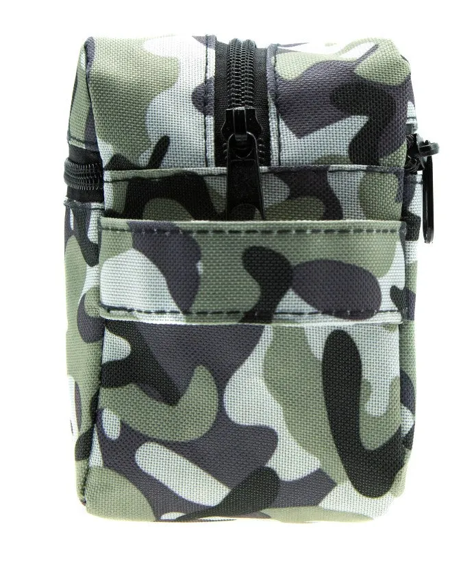 Men's Army Green Camo Dopp Kit