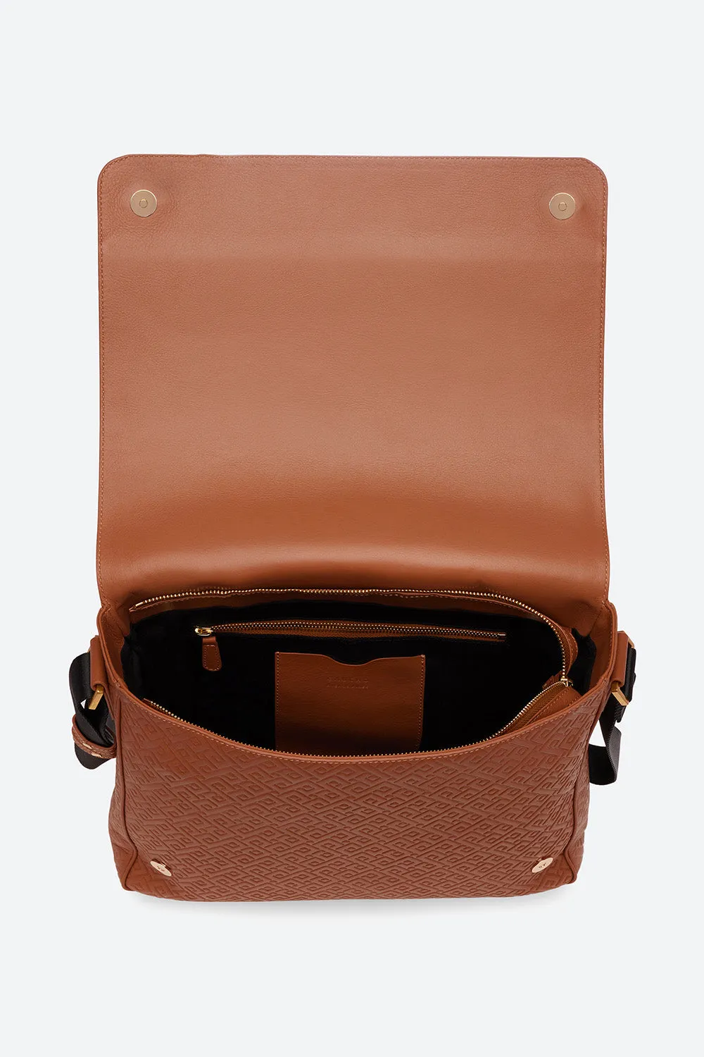 Messenger Bag in Cognac