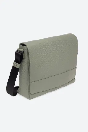 Messenger Bag in Eucalyptus Green