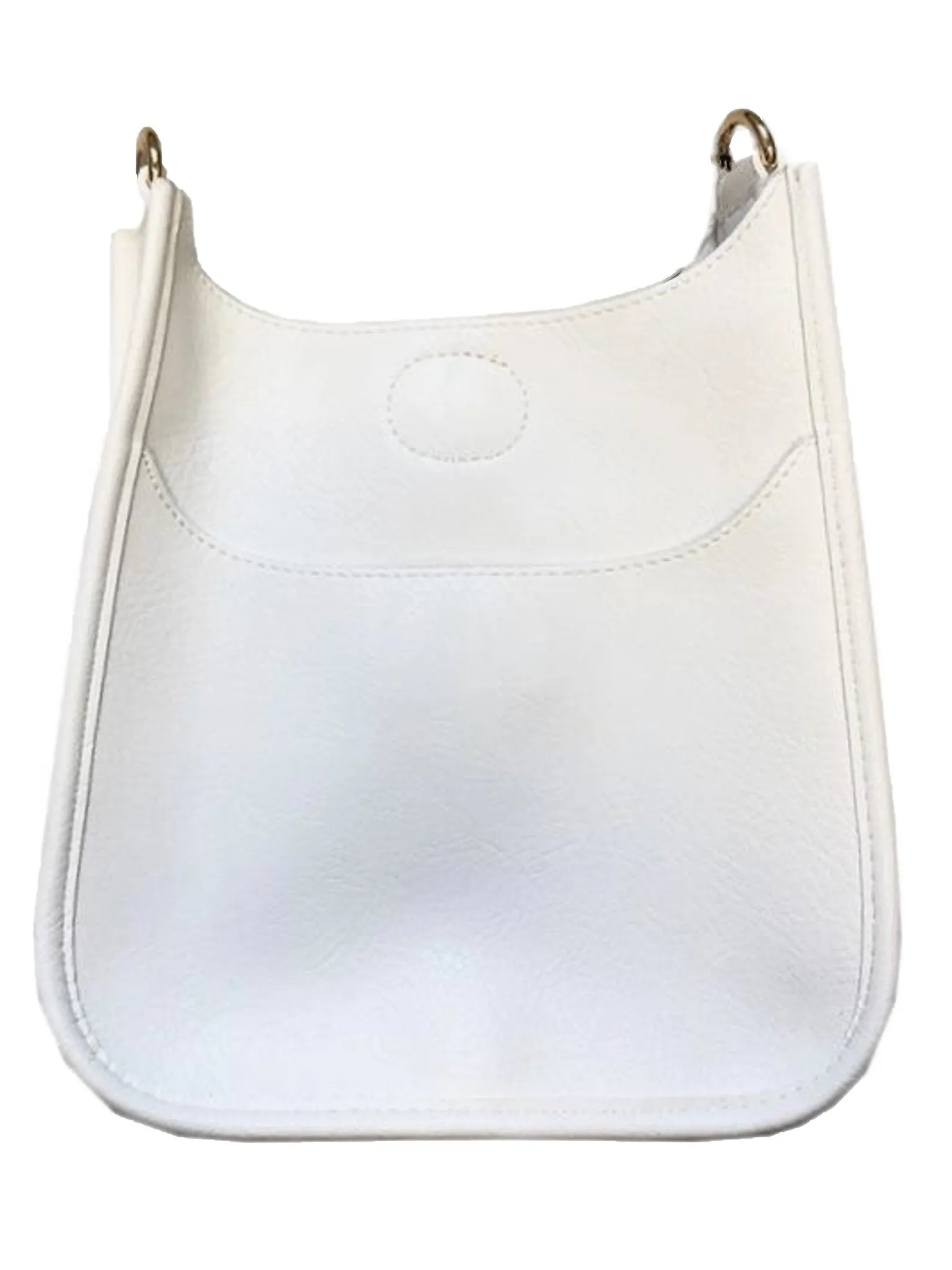 Mix & Match Mini Messenger Bag in White