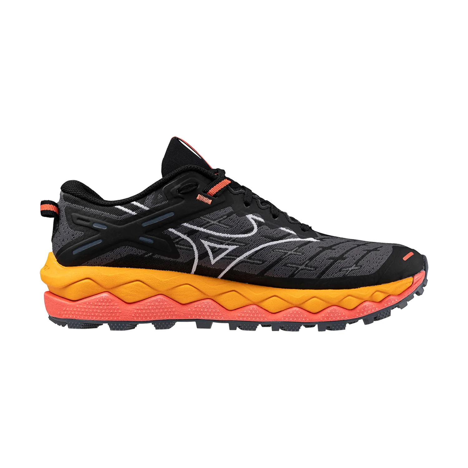 Mizuno Wave Mujin 10  Black/White/Hot Coral