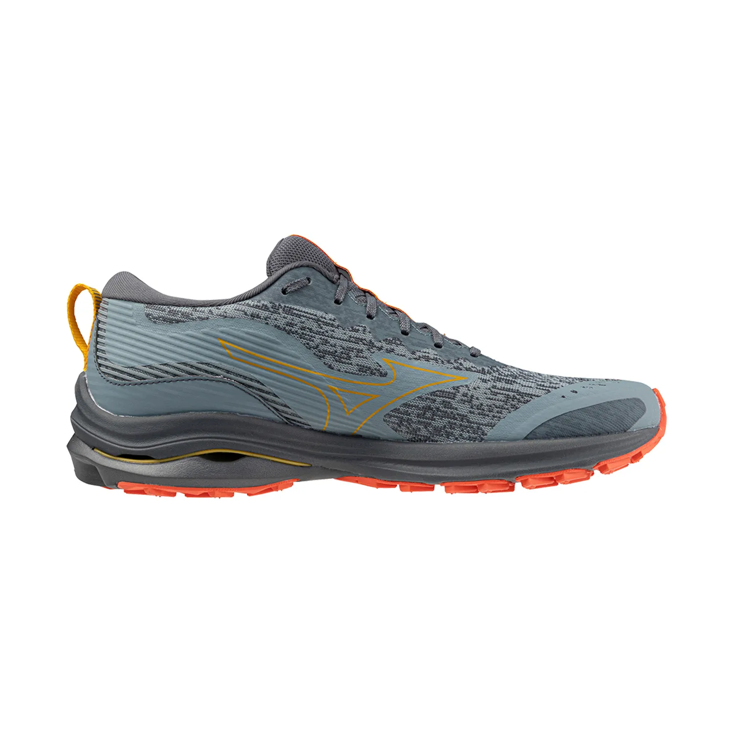 Mizuno Wave Rider TT  Lead/Citrus/Hot Coral