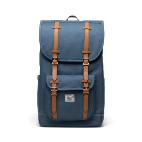 Mochila Herschel Little America Blue Mirage/White Stitch