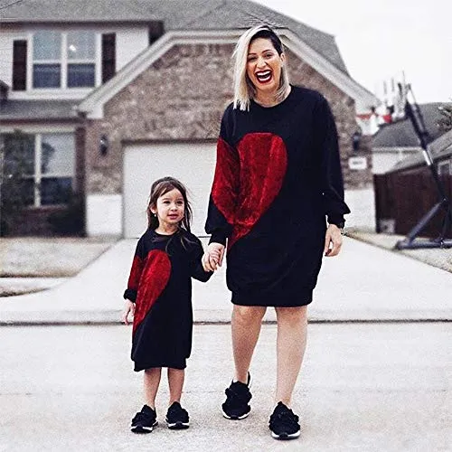 Mom and Mini Red Heart Shirts - Priority Shipping