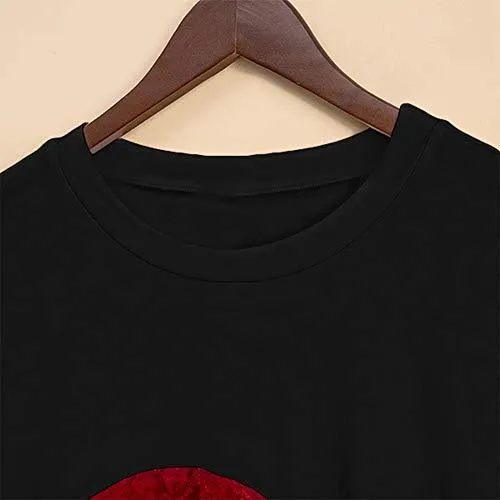 Mom and Mini Red Heart Shirts - Priority Shipping