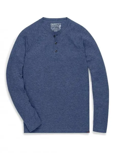 NAVY CLOUD HENLEY