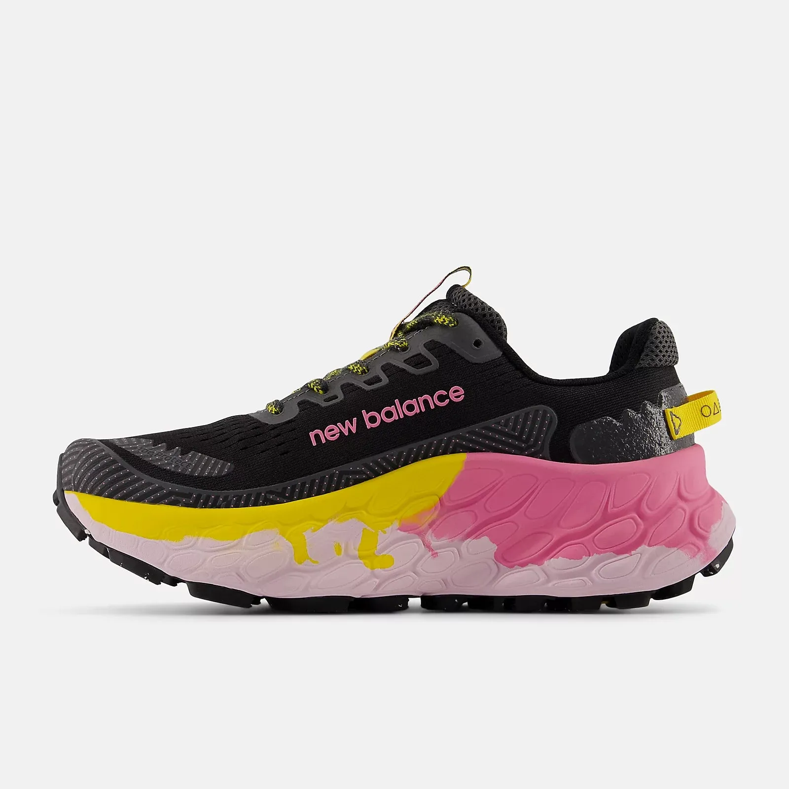 New Balance Women's X More Trail v3 Trail Running Shoes Black / Ginger Lemon / Real Pink