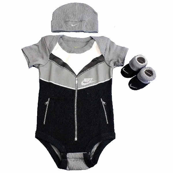 Nike Infant Boy's Windrunner 3-Piece Set (Hat, OneZ & Booties)