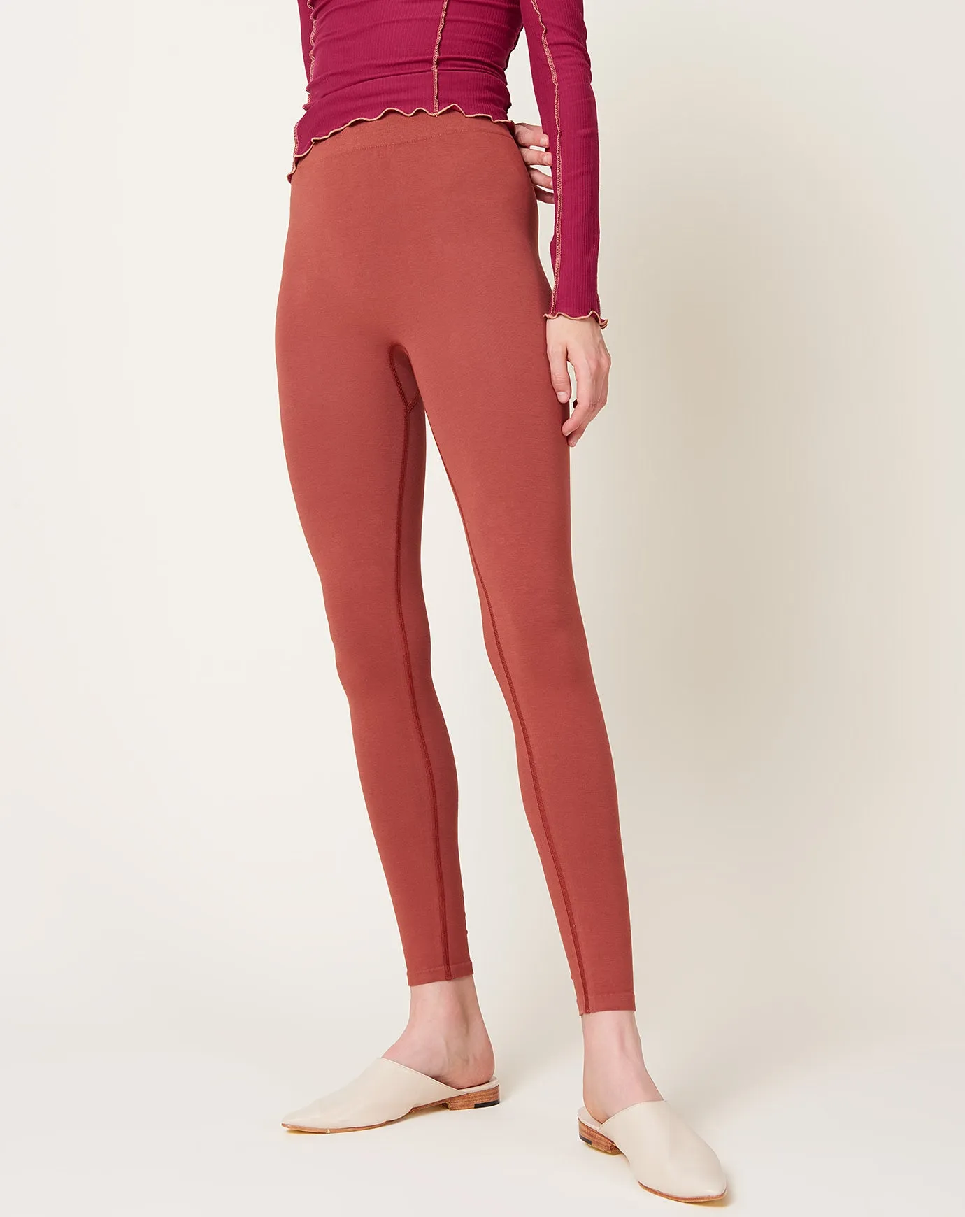 Oleta Legging in Rust