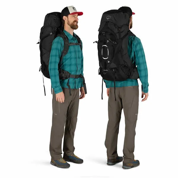 Osprey Aether Men's 65 Litre Hiking / Mountaineering Backpack with Raincover