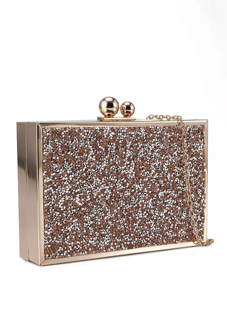 Papillon Clutch Sparkling Diamonds Clutch Bag