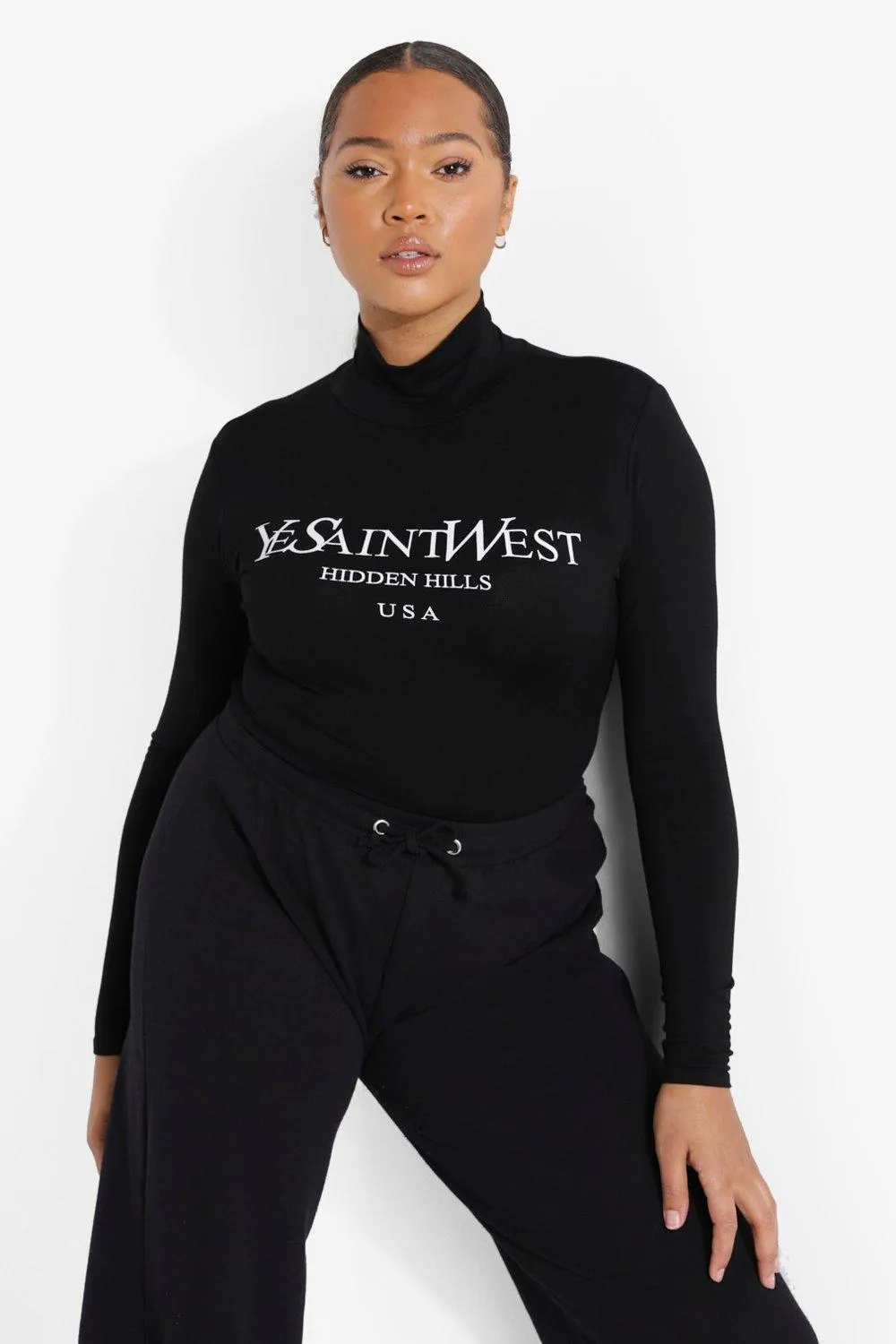 Plus Ye Saint West Turtleneck Bodysuit