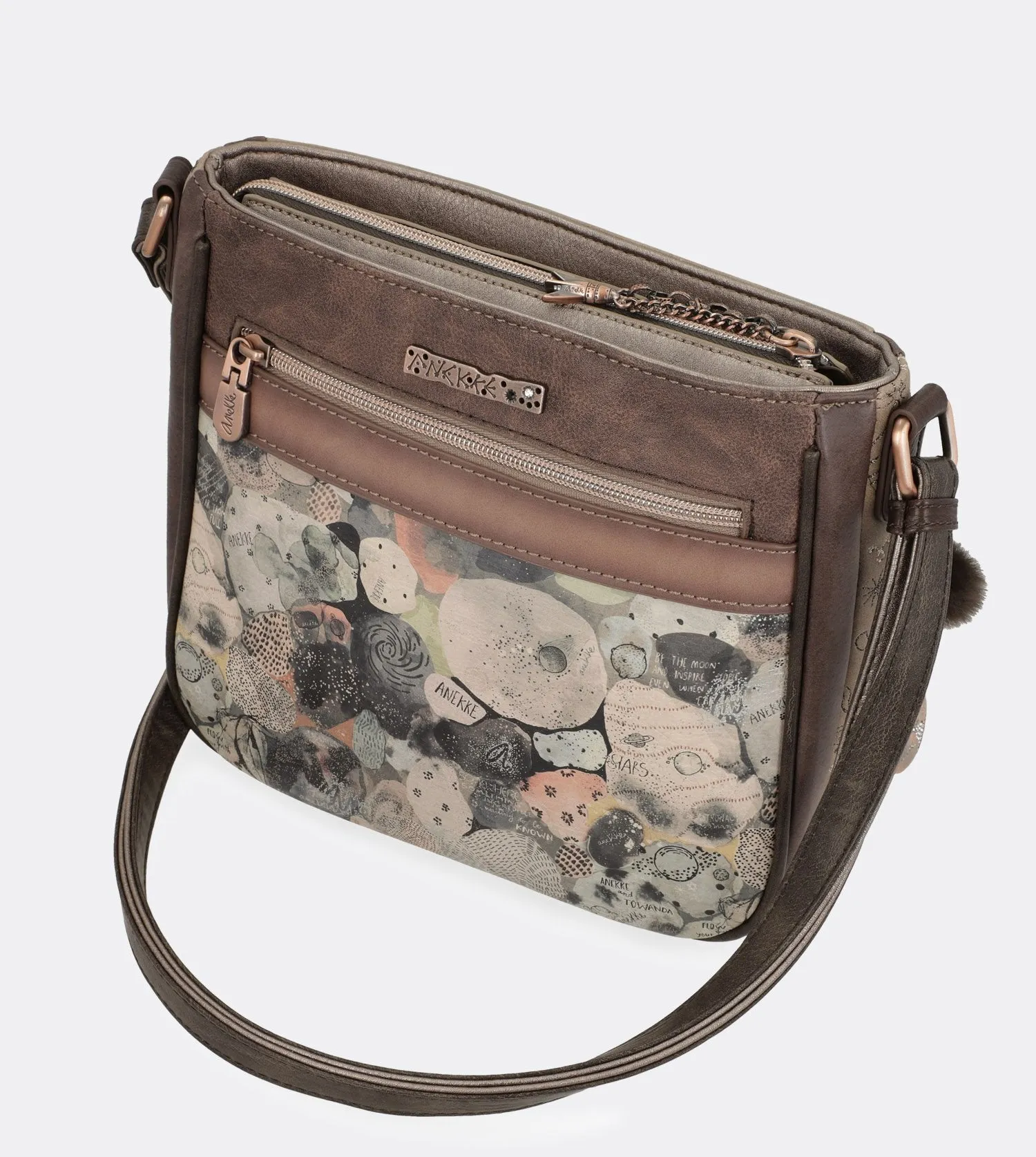 Pretty universe crossbody stroll bag