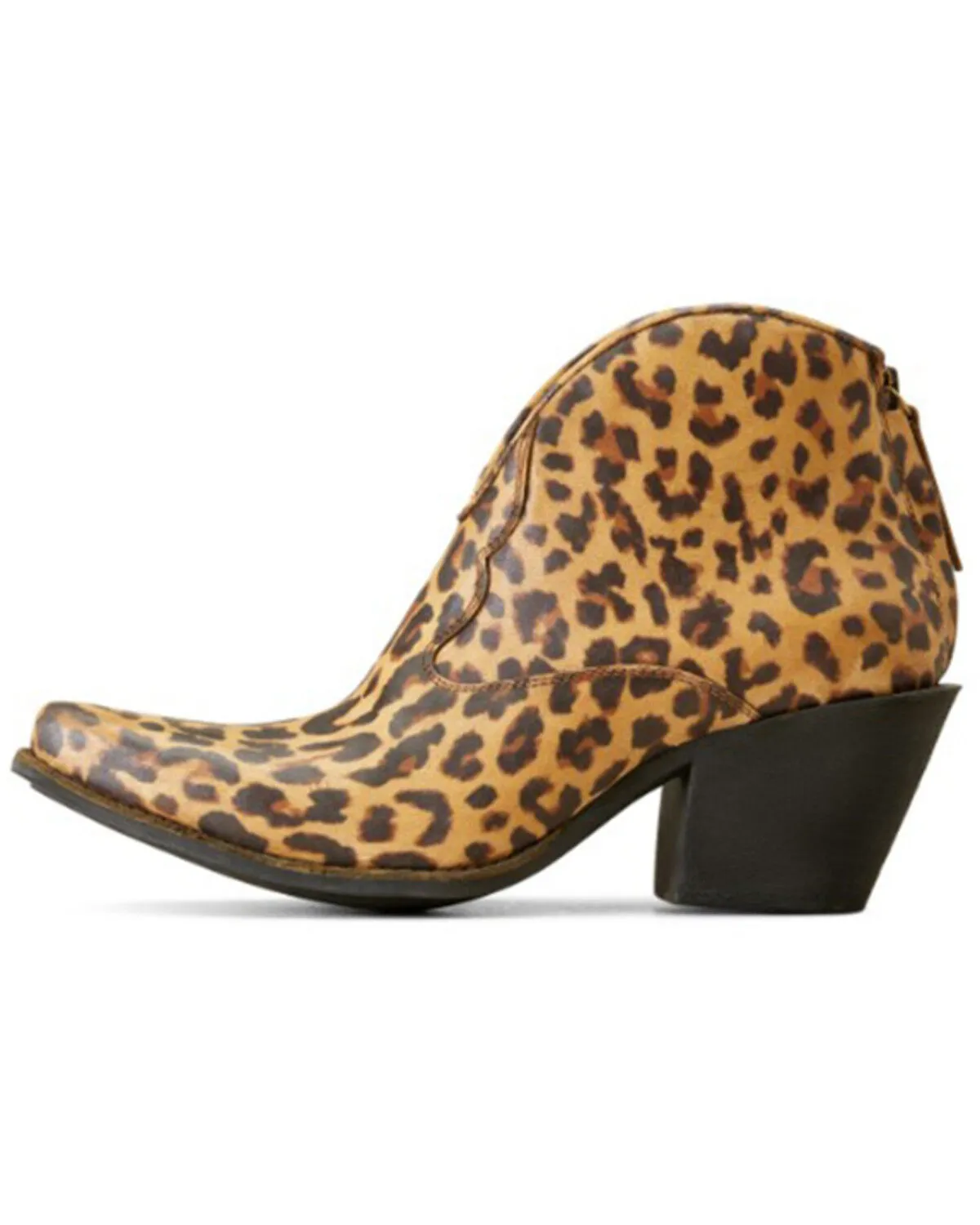 Product Name:  Ariat Women's Layla Distressed Leopard Print Booties - Snip Toe