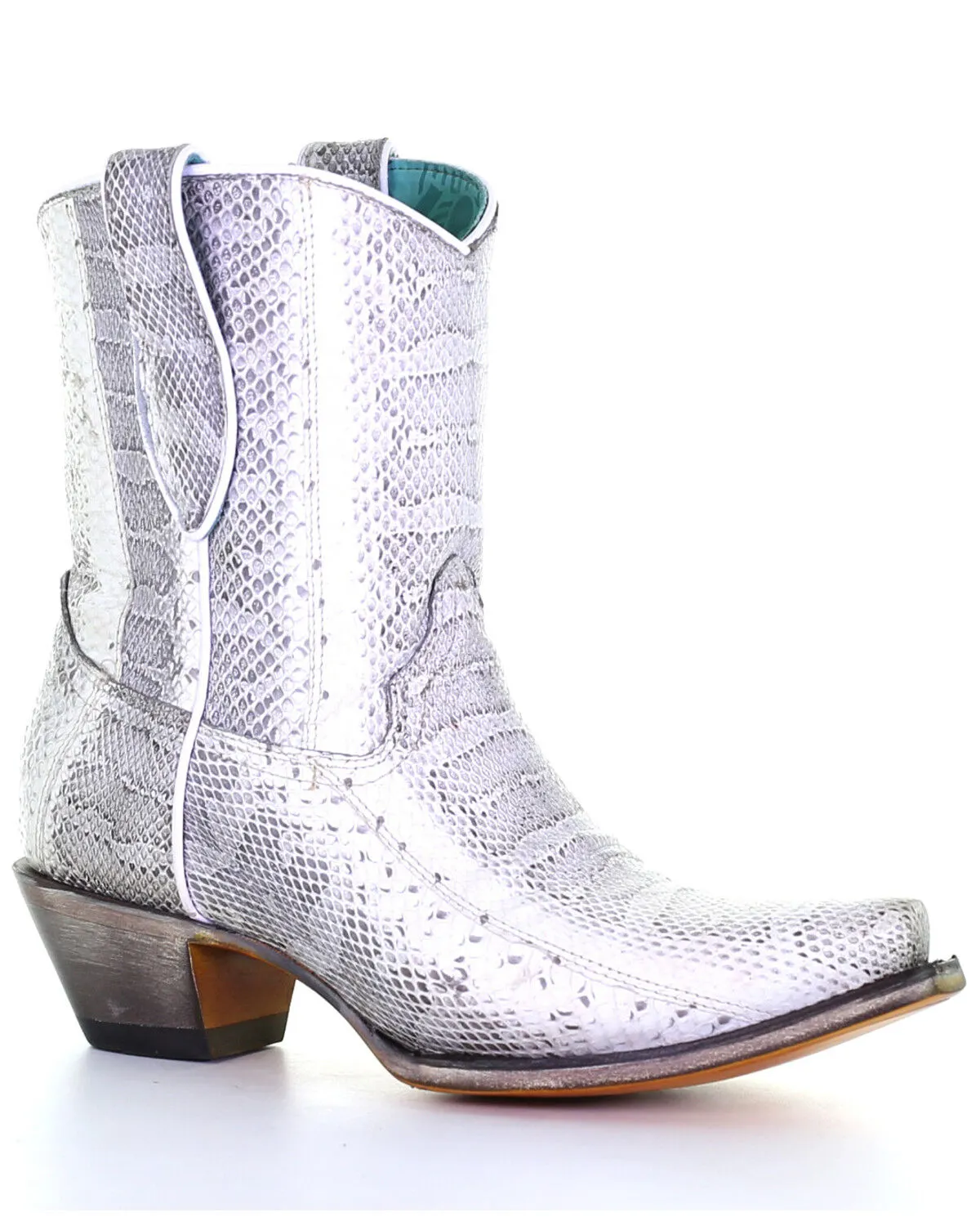 Product Name:  Corral Women's Exotic Snake Skin Western Booties - Snip Toe