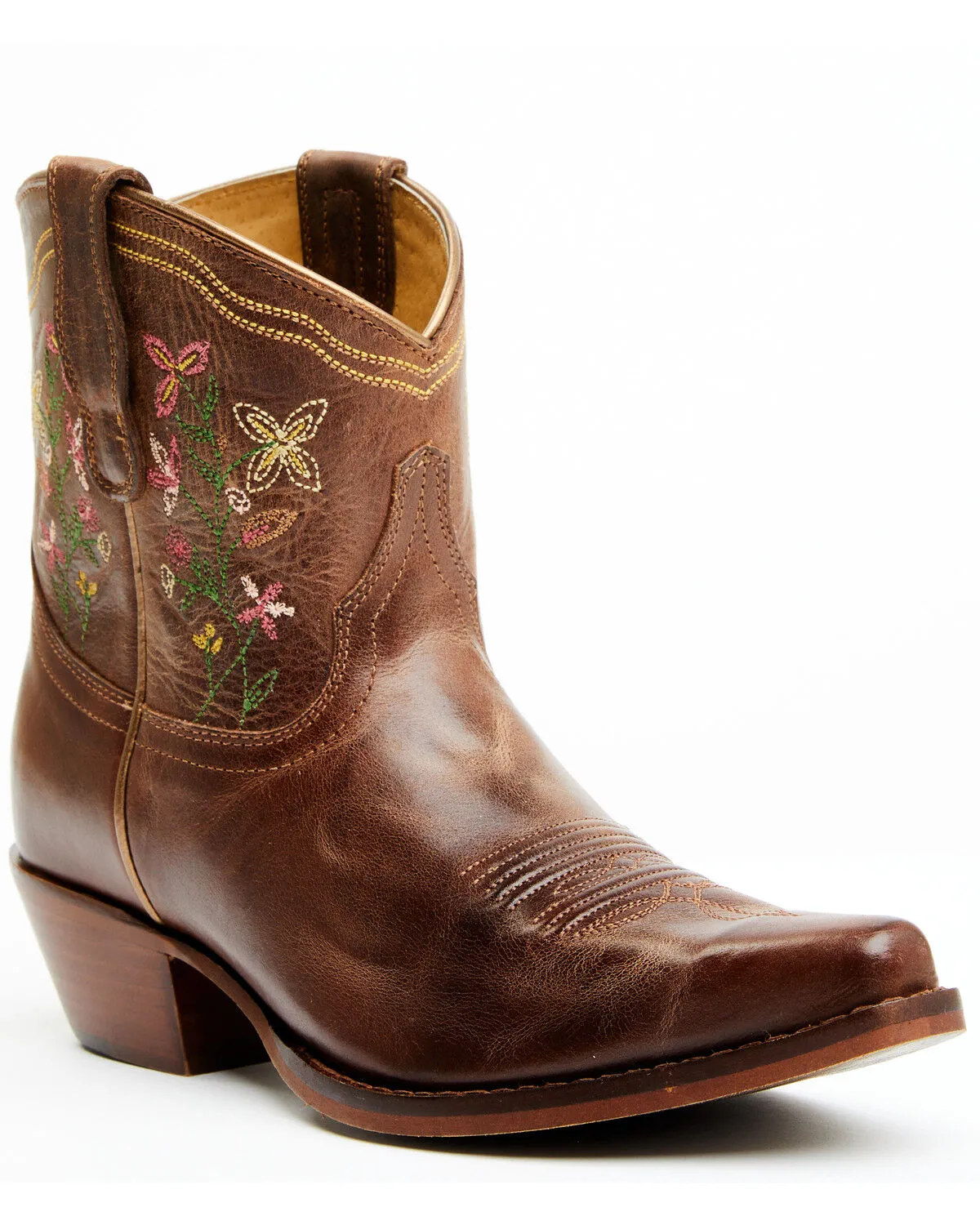 Product Name:  Shyanne Women's Chryssie Floral Shaft Western Fashion Booties - Snip Toe