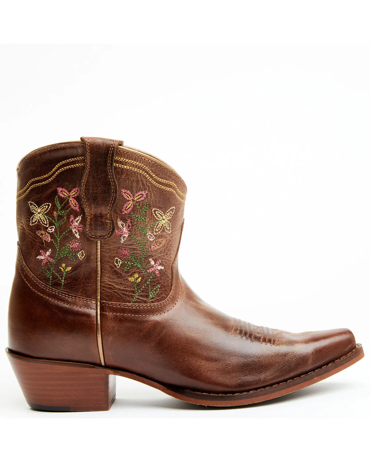 Product Name:  Shyanne Women's Chryssie Floral Shaft Western Fashion Booties - Snip Toe